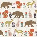 Folkart Animals Wrapping Paper (5 Sheets)