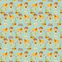 Home Baking Wrapping Paper (5 Sheets)