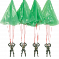 Paratrooper Parachute Toy Assorted