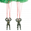 Paratrooper Parachute Toy Assorted