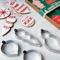 Set Of 4 Bauble Cookie Cutters