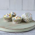 50 Confetti Cake Cases