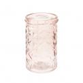 Set Of 6 Coloured Glass Tealight Holders