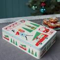 Rectangular Festive Family Christmas Tin