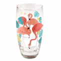 Flamingo Bay Drinking Glass