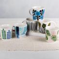 Tropical Palm Porcelain Mug