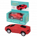 Red Pull Back Super Car Eraser