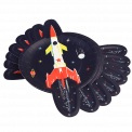 Space Age Paper Plates (set Of 8)