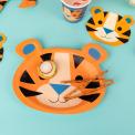 Ziggy The Tiger Paper Plates (set Of 8)