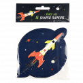 Space Age Napkins (pack Of 16)