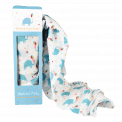 Elephant Party Swaddling Blanket