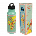 World Map Stainless Steel Bottle