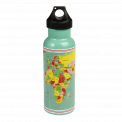 World Map Stainless Steel Bottle