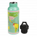 World Map Stainless Steel Bottle