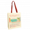 Periodic Table Recycled Shopping Bag