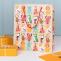 Large Colourful Creatures Gift Bag