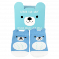 Bruno The Bear Socks (one Pair)