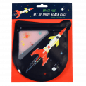 Space Age Snack Bags (set Of 3)