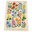 Wild Flowers Tea Towel