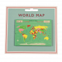 World Map Fridge Magnet