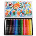 Wild Wonders 36 Colouring Pencils In A Tin