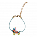 Roller Skate Glitter Bracelet