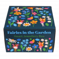 Fairies In The Garden Heart Jewellery Box