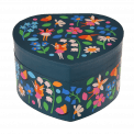 Fairies In The Garden Heart Jewellery Box
