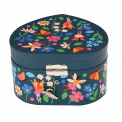 Fairies In The Garden Heart Jewellery Box