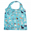 Foldable Shopper Bag In Assorted Animal Prints