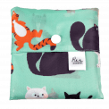 Foldable Shopper Bag In Assorted Animal Prints