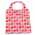 Vintage Apple Recycled Foldaway Shopper Bag