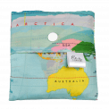 World Map Recycled Foldaway Shopper Bag