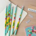 World Map Hb Pencils (set Of Six)