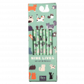 Nine Lives Hb Pencils (set Of Six)