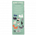 Nine Lives Hb Pencils (set Of Six)