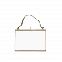 Landscape Hanging Brass Frame 15x10cm