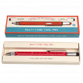 Red multi task tool pen
