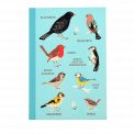 Garden Birds A5 Notebook