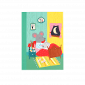Mouse In A House A6 Notebook