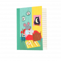 Mouse In A House A6 Notebook