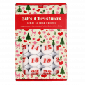 50s Christmas Advent Tealights
