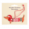 Sausage Dog Christmas Decoration