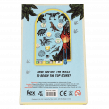 Prehistoric Land pinball game box rear with info