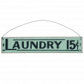 Laundry 15c Metal Wall Sign