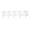 Cream Cupid Hearts Coat Hanger