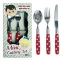 Childrens Cutlery Retrospot Red