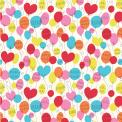Party Balloon Wrapping Paper (5 Sheets)