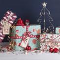 Set Of 6 Christmas Carnival Gift Tags