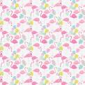 Flamingo Bay Wrapping Paper (5 Sheets)